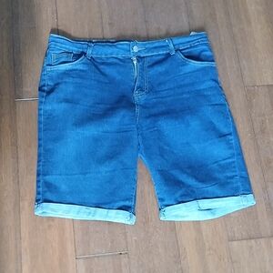SHEIN Blue Denim Shorts